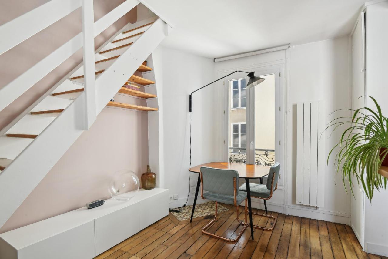 Charming Duplex In Privatestreet, Citycenter Paříž Exteriér fotografie