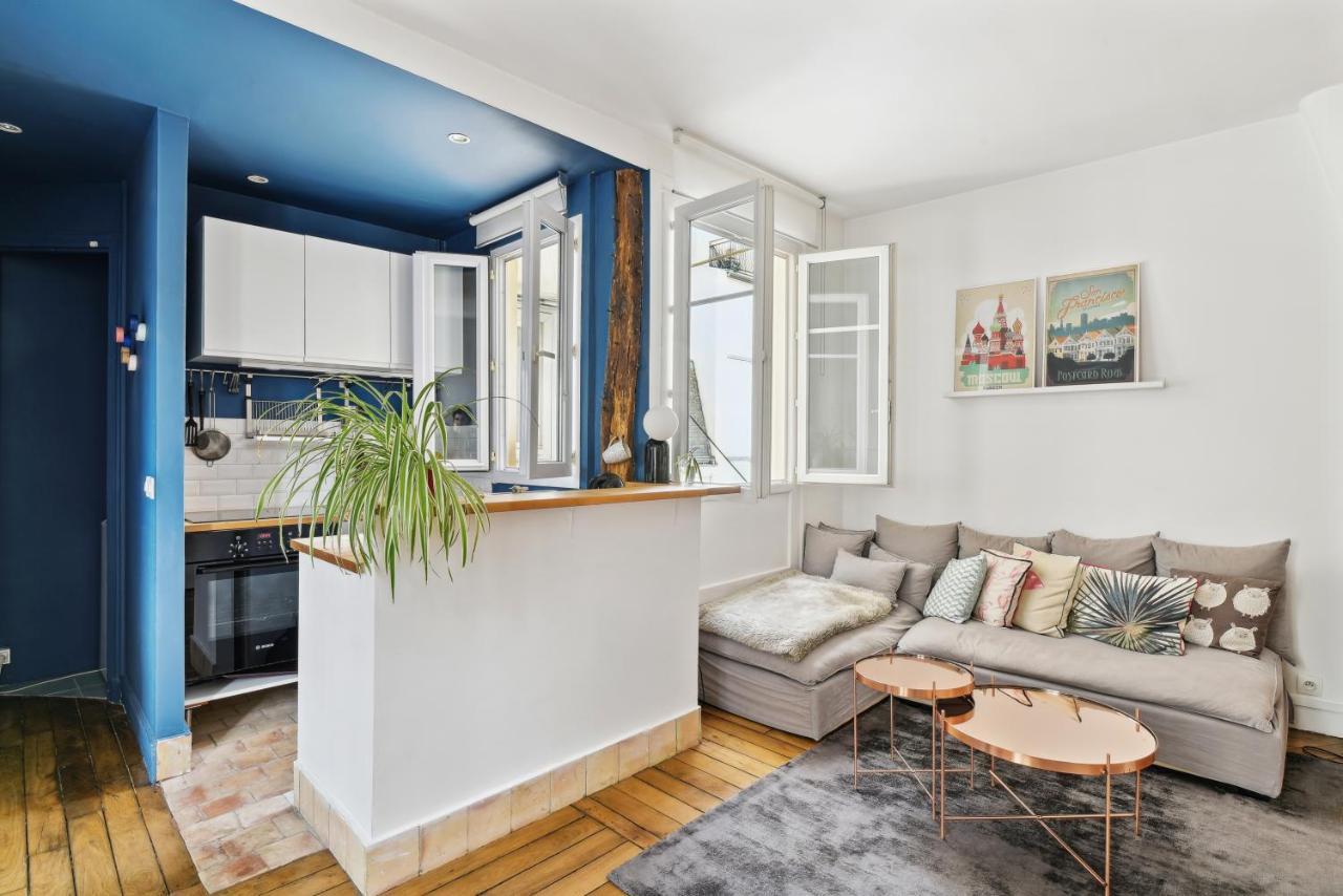 Charming Duplex In Privatestreet, Citycenter Paříž Exteriér fotografie