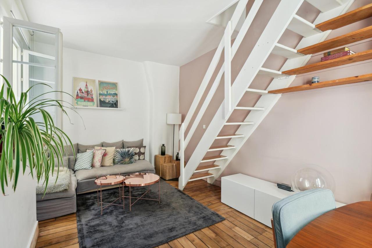 Charming Duplex In Privatestreet, Citycenter Paříž Exteriér fotografie