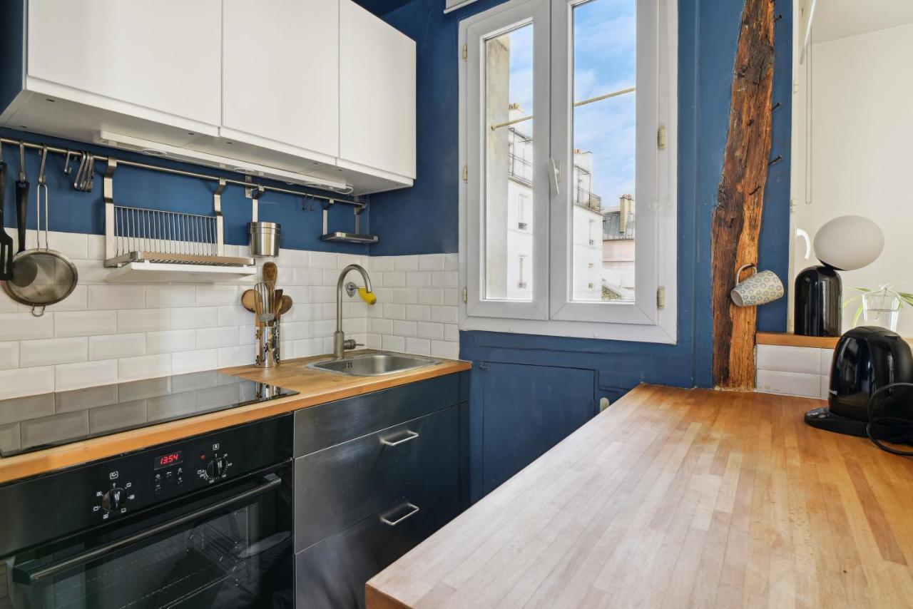 Charming Duplex In Privatestreet, Citycenter Paříž Exteriér fotografie